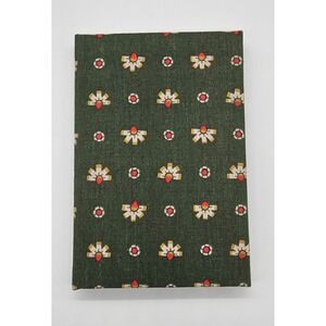 AVON Vintage Floral Fabric Covered Journal Diary Notebook Stationery Decor